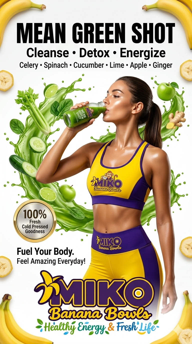 MIKO POWER JUICE BAR MENU